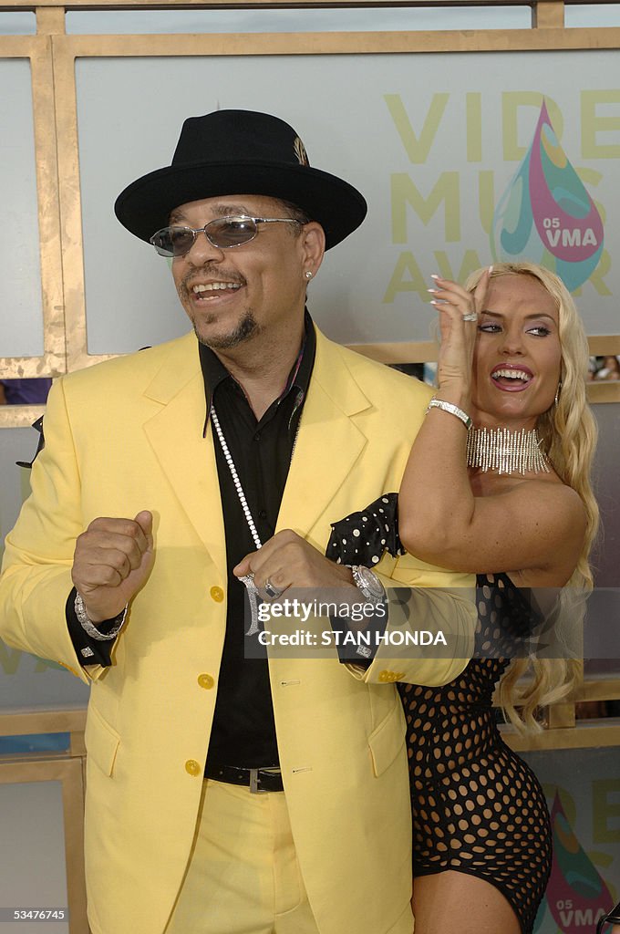 Coco Married Rapper US rapper and actor Ice T and his wife Coco pose for photographers as ...