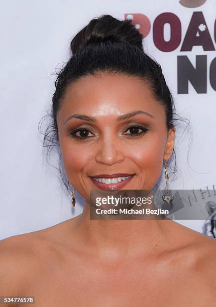 Actress Danielle Nicolet arrives at STOP POACHING NOW on May 26, 2016 in Los Angeles, California.