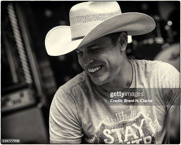 Recording artist Dustin Lynch attends the "FOX & Friends" All American Concert Series outside of FOX Studios on May 27, 2016 in New York City.