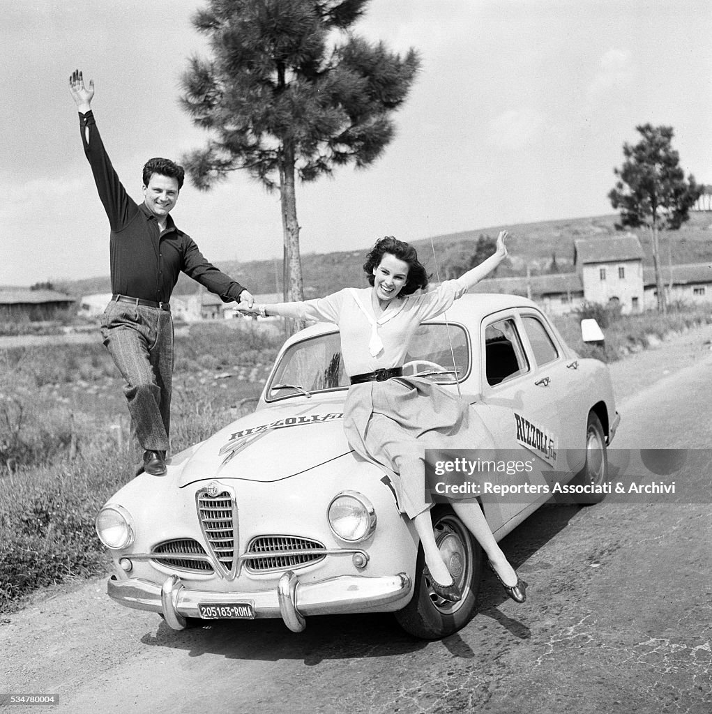 Franco Interlenghi and Antonella Lualdi