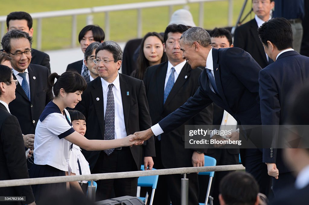 U.S. President Barack Obama Visits Hiroshima