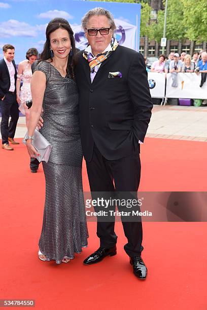 Michael Brandner and his wife Karin Brandner attend the Lola - German Film Award 2016 - Red Carpet Arrivals on May 27, 2016 in Berlin, Germany.
