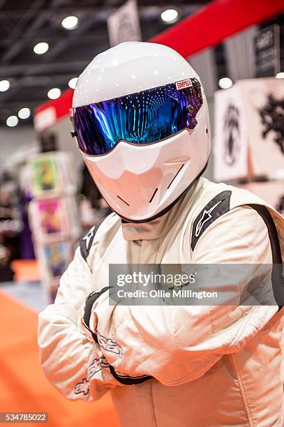 The Stig on Day 1 of MCM London Comic Con at The London ExCel on May 27, 2016 in London, England.