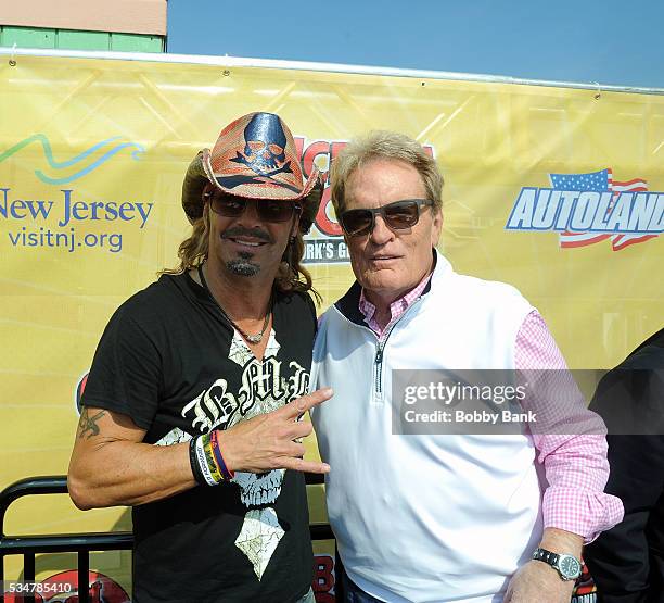 Bret Michaels and Scott Shannon attend the WCBS-FM & Scott Shannon In The Morning Summer Blast Off 2016 at Seaside Heights Boardwalk on May 27, 2016...