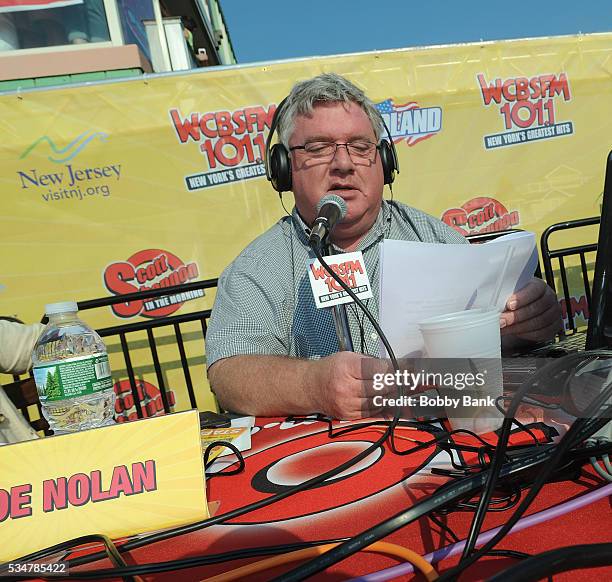 Joe Nolan hosts the WCBS-FM & Scott Shannon In The Morning Summer Blast Off 2016 at Seaside Heights Boardwalk on May 27, 2016 in Seaside Heights, New...