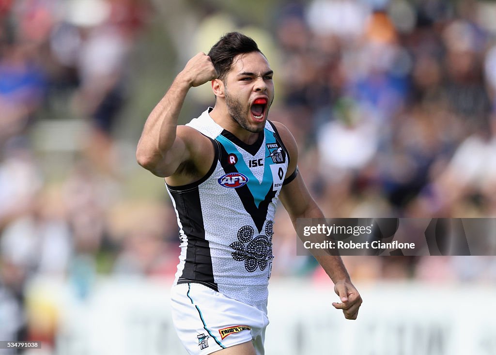 AFL Rd 10 - Melbourne v Port Adelaide