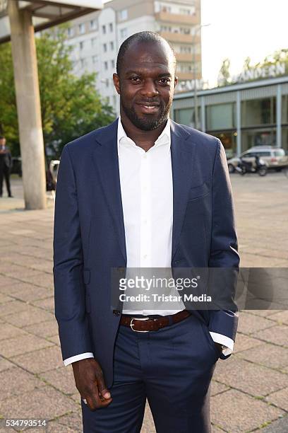Hans Sarpei attends the 25th Anniversary Of DKMS on May 27 , 2016 in Berlin, Germany.