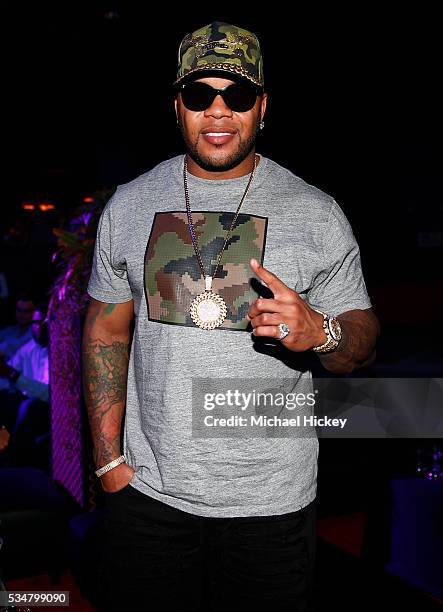 Flo Rida is seen at the Maxim Indy 500 Party on May 27, 2016 in Indianapolis, Indiana.