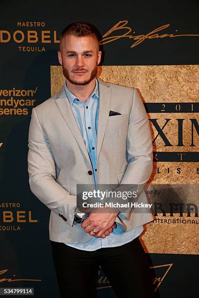 Austin Armacost is seen at the Maxim Indy 500 Party on May 27, 2016 in Indianapolis, Indiana.