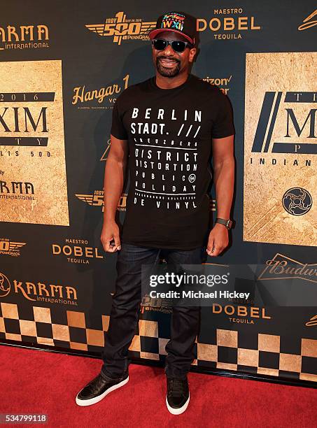 Irie is seen at the Maxim Indy 500 Party on May 27, 2016 in Indianapolis, Indiana.