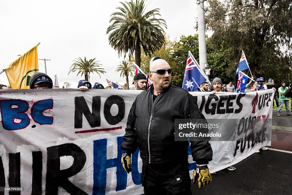 'Say No To Racism' protest 