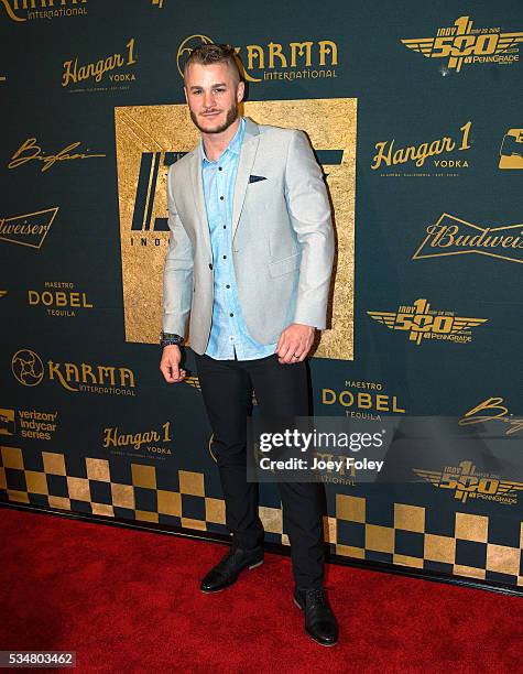 American reality television star Austin Armacost attends The 2016 Maxim Party at Indy 500, produced by Karma International, in celebration of The...