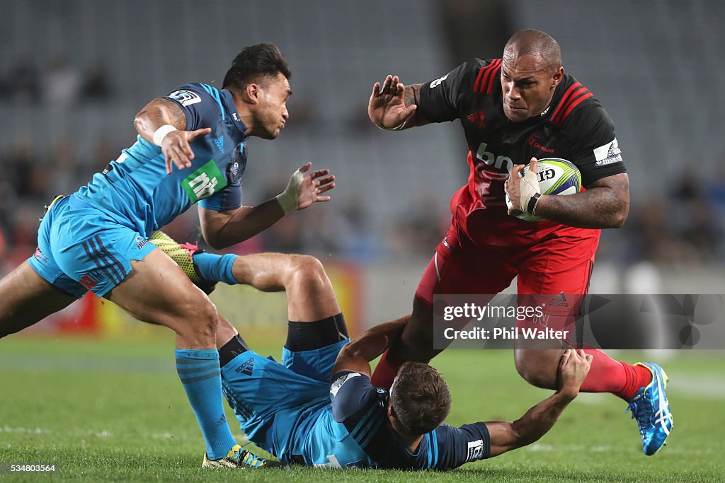 Super Rugby Rd 14 - Blues v Crusaders