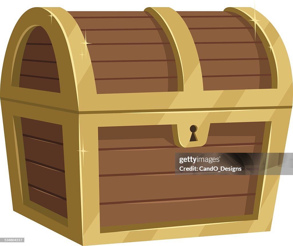 Treasure Chest Cartoon High-Res Vector Graphic - Getty Images