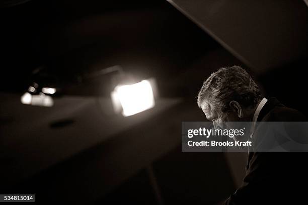 President George W. Bush speaks about the economy in the Eisenhower Executive Office Building in Washington DC. Bush predicted on Wednesday that...