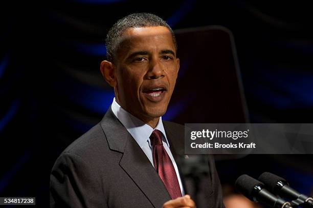 President Barack Obama speaks before signing the Dodd-Frank Wall Street Reform and Consumer Protection financial overhaul bill at the Ronald Reagan...