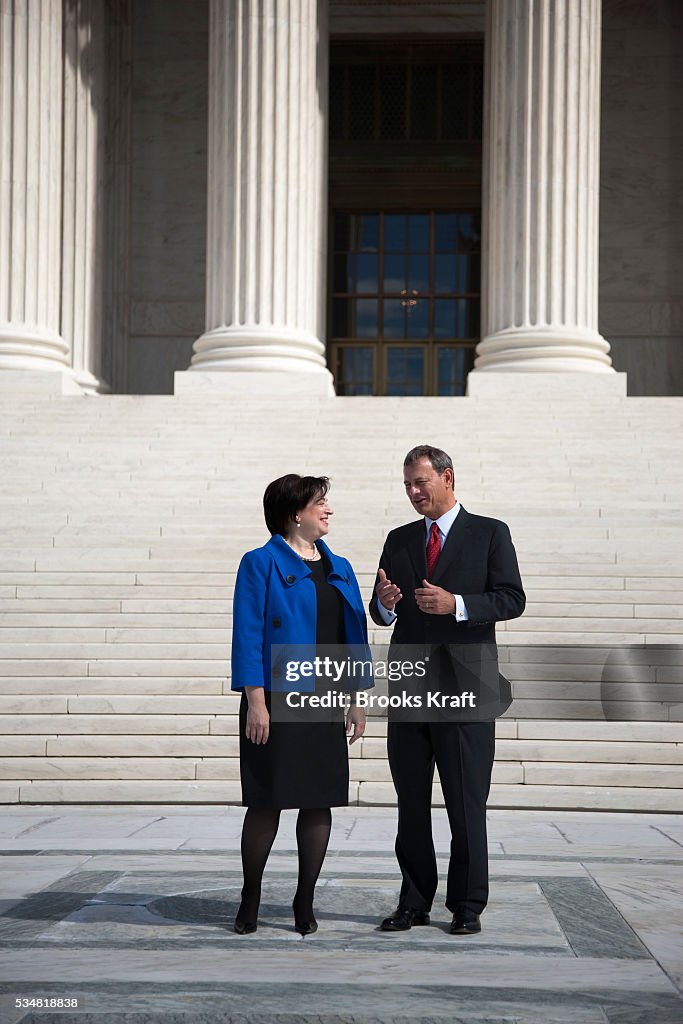 USA - Politics - Supreme Court Associate Justice Kagan Investiture Ceremony