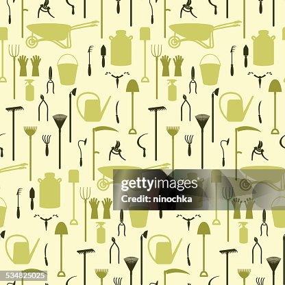 Gardening pattern Gardening pattern