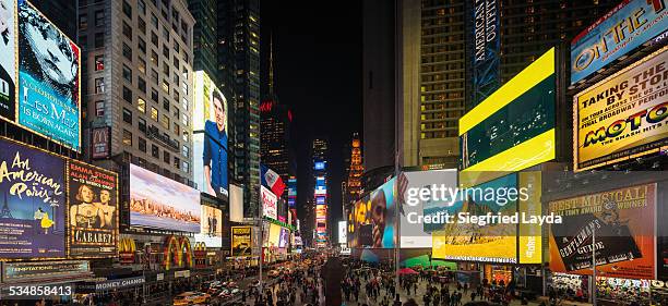 times square - times square night stock pictures, royalty-free photos & images