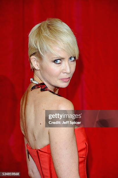 Lysette Anthony attends the British Soap Awards 2016 at Hackney Empire on May 28, 2016 in London, England.