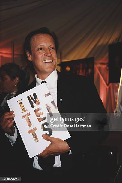 American photographer, columnist, and television personality Patrick McMullan at a party for the launch of his book 'InTents', New York City, USA,...