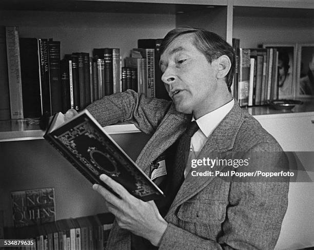 English comic actor and comedian Kenneth Williams , circa 1975.