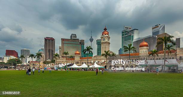 dataran merdeka, malaysia - malaysia independence day foto e immagini stock