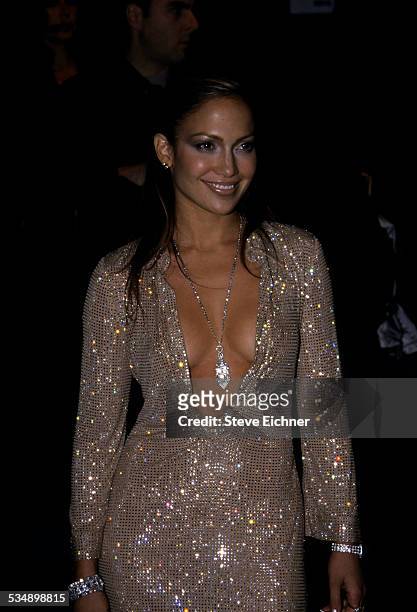 Jennifer Lopez at VH-1 Vogue Fashion Awards, New York, December 5, 1999.