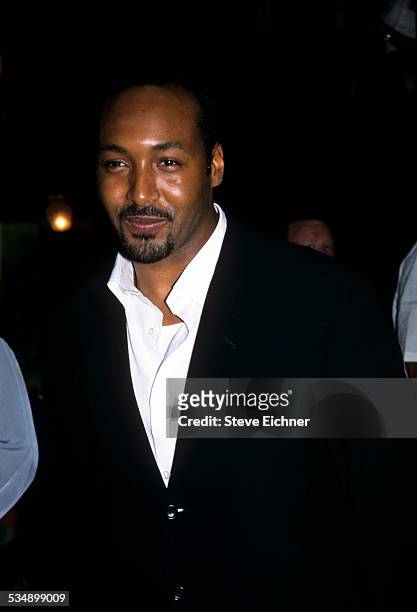 Jesse L Martin at premiere of 'Planet of the Apes,' New York, July 23, 2001.