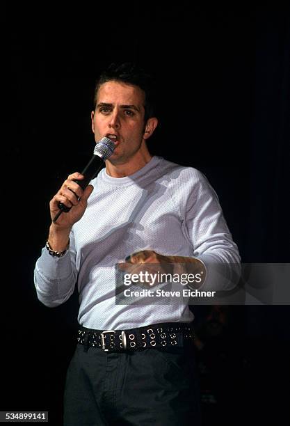 Joey McIntyre of New Kids on the Block at World Aids Day Benefit Beacon Theater, New York, December 1999.