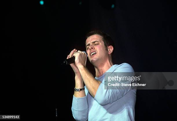 Joey McIntyre of New Kids on the Block at World Aids Day Benefit Beacon Theater, New York, December 1999.