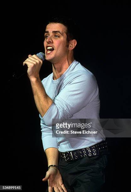 Joey McIntyre of New Kids on the Block at World Aids Day Benefit Beacon Theater, New York, December 1999.