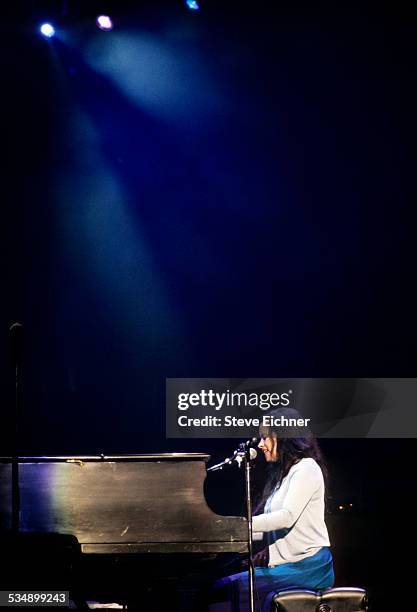 Natalie Merchant of 10,000 Maniacs at Lilith Fair Concert at Jones Beach, Wantagh, New York, July 16, 1998.