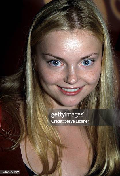 Izabella Miko at Wonder Bra event, New York, August 8, 2000.