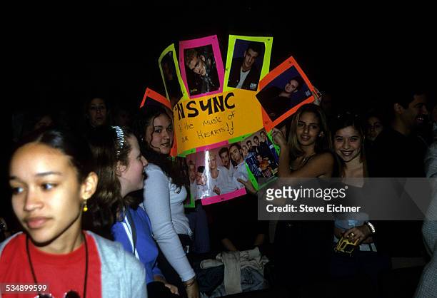 Sync fans at World Aids Day Benefit Beacon Theater, New York, December 1999.