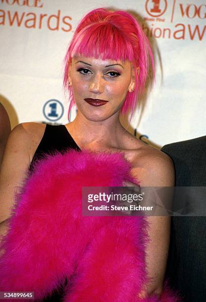 Gwen Stefani of No Doubt at VH-1 Vogue Fashion Awards, New York, December 5, 1999.