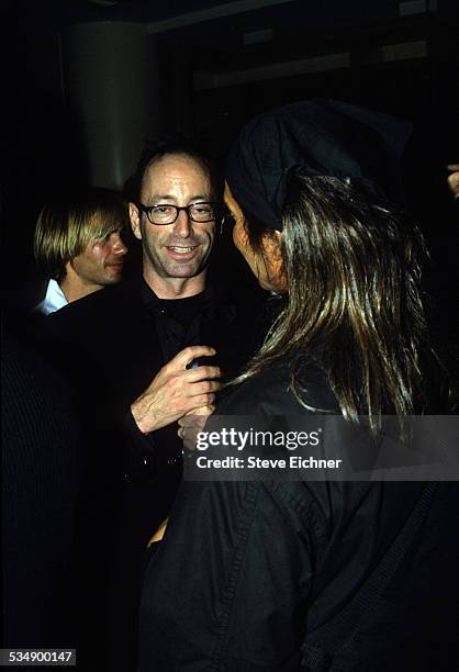 Herb Ritts and Steven Meisel at event, New York, 1990s.