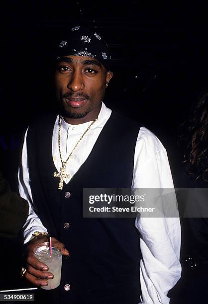 Tupac Shakur at Club USA, New York, March 30, 1994.