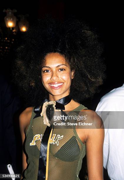 Shakara at premiere of 'Planet of the Apes,' New York, July 23, 2001.