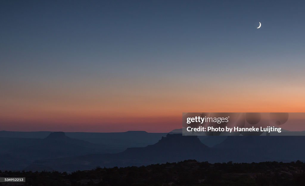Sunset at Canyonlands - Island in the Sky