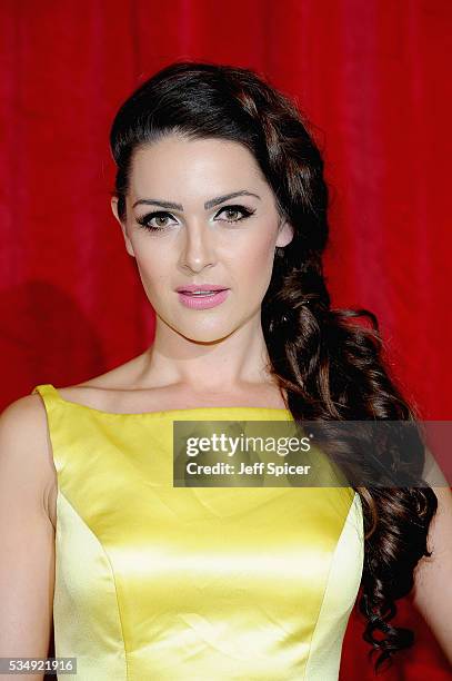 Anna Passey attends the British Soap Awards 2016 at Hackney Empire on May 28, 2016 in London, England.