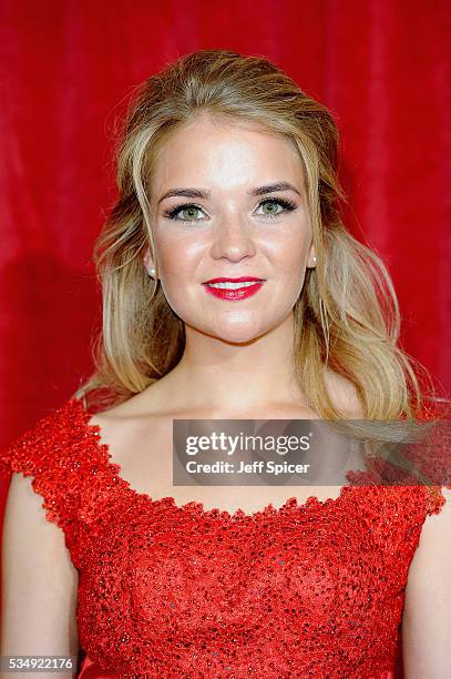 Lorna Fitzgerald attends the British Soap Awards 2016 at Hackney Empire on May 28, 2016 in London, England.