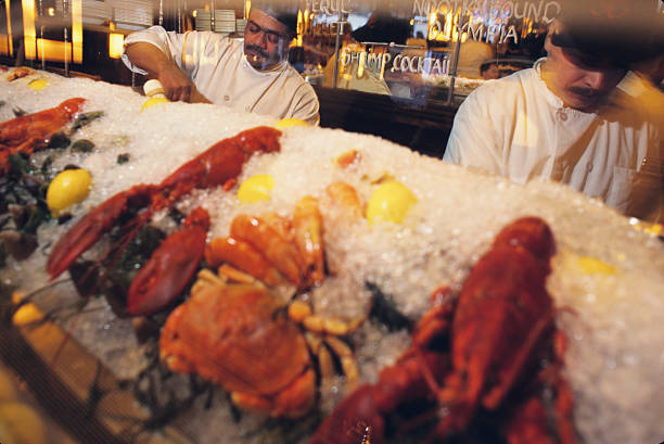 Seafood Selection at Balthazar Restaurant