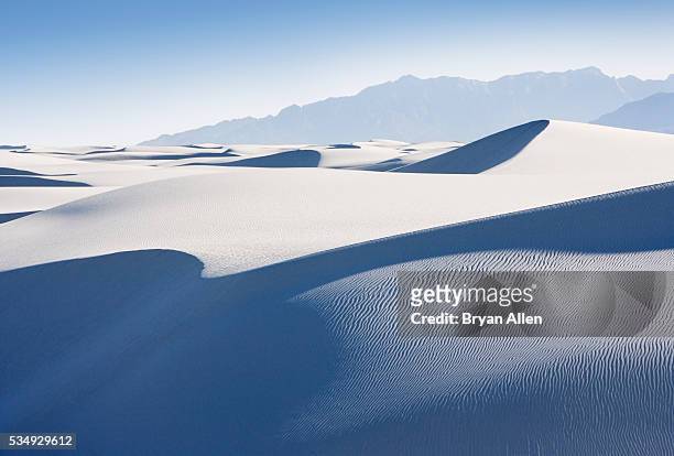 white sands national monument, new mexico - sand dune stock pictures, royalty-free photos & images