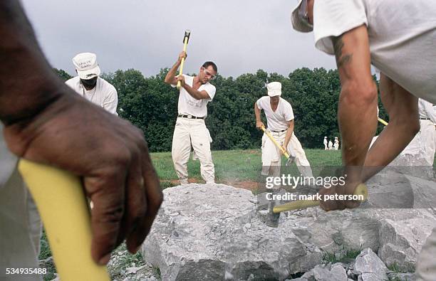 Breaking Rocks Prison Limestone Correctional Facility Photos and Premium High Res Pictures ...