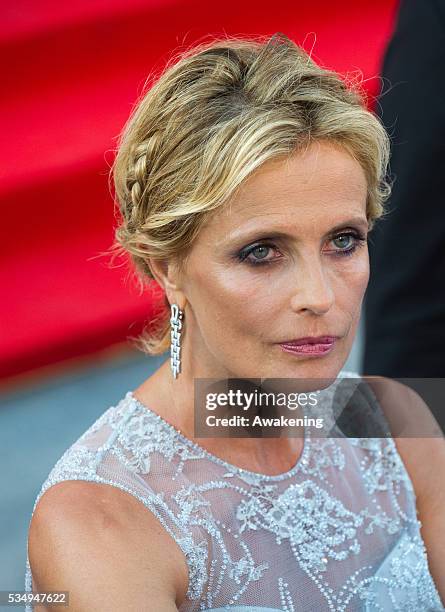 Isabella Ferrari attends the Reluctant Fundamentalist premiere during the opening ceremony of the 69th Venice Film Festival