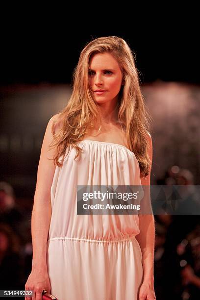 Brit Marling attends the Iceman premiere at the 69th Venice Film Festival