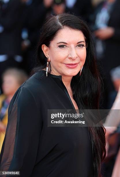 Marina Abramovic attends 'Gravity' premiere and Opening Ceremony during The 70th Venice International Film Festival