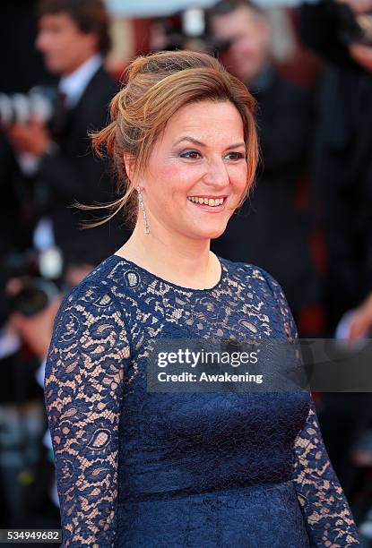 Martina Gedek attends the Opening Ceremony And 'Gravity' Premiere during the 70th Venice International Film Festival