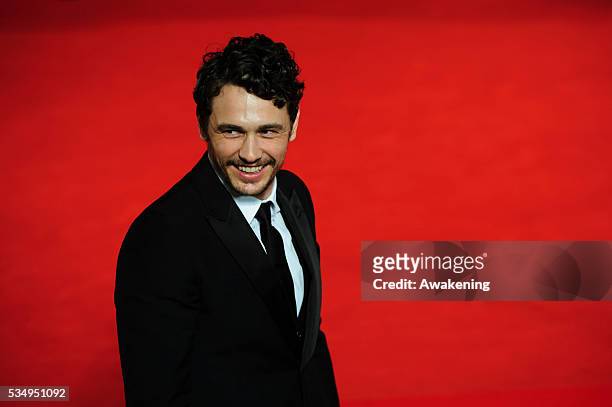 Actor James Franco attends to the 'spring breakers' Premiere for The 69th Venice Film Festival on September 5, 2012 in Venice, Italy.